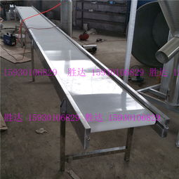 0914 食品输送机工业流水线 皮带传送机 装配线 爬坡机 输送带 栾城区胜达不锈钢制品加工厂