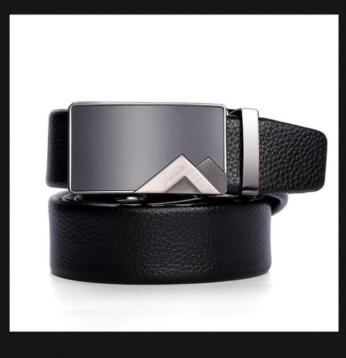 小童马 新款男士皮带自动扣腰带简约时尚休闲男腰带c