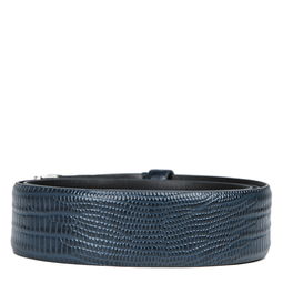 范思哲 versace 3 5cm 男款 牛皮 100 versace collection 男士深蓝色小牛皮腰带 v910158 价格 报价 图片 正品 品牌