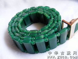 精雕玛瑙腰带一条