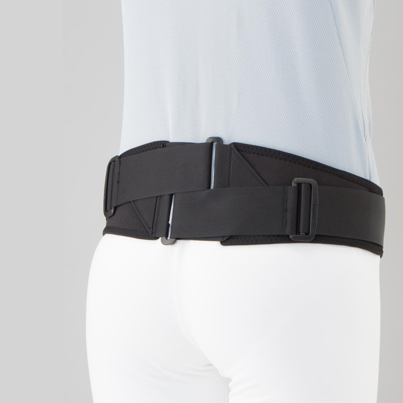 日本运动窄护腰带男腰部骶髂关节尾椎固定带女士超薄护腰骨盆腰带