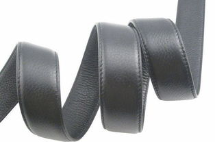 混批针扣皮带条 双面头层牛皮材质，无头皮带打眼定制指南